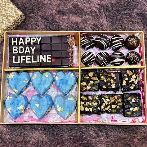 Birthday Gift Box in Bhopal | Homemade Chocolates by Choco-n-Nuts