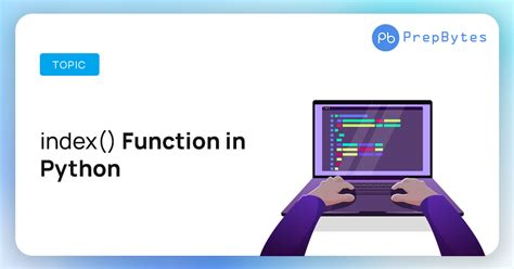 index() Function in Python