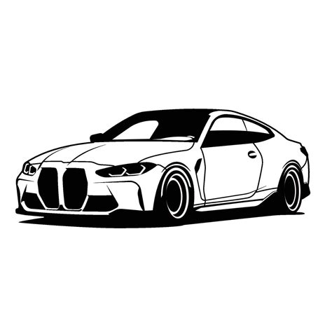 silhouettes, icons of BMW brand cars 54753283 Vector Art at Vecteezy