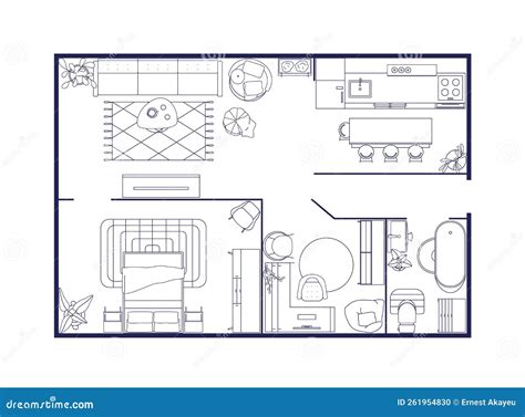 Apartment Layout Plan 的图像结果