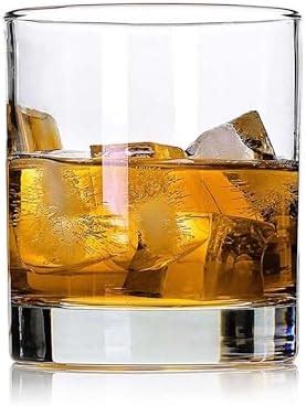 SAKI Old-Fashioned Whiskey Glasses Set of 4 | Thick Walls & Heavy Base ...