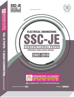 Buy SSC -JE Electrical Engineering - Previous Year Conventional Solved ...