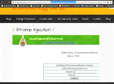 Iframe Injection 的图像结果