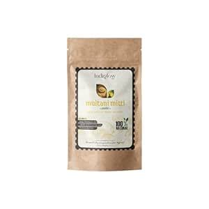 Indiglow Natural Multani Mitti Face Pack | 100% Pure Multani Mitti ...