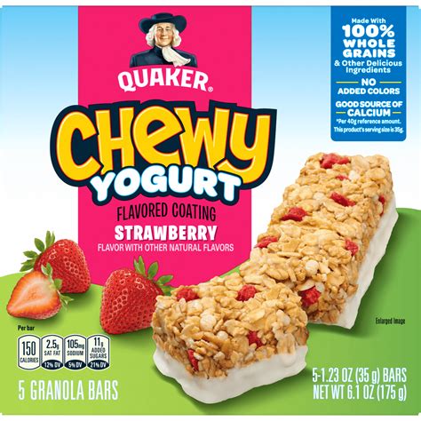 Chewy Yogurt Flavored Granola Bars | Quaker Oats