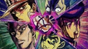 Athah Anime Jojo's Bizarre Adventure Josuke Higashikata Koichi Hirose ...