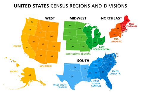 Labeled Map Of Northeast States States Of The Northeast Region