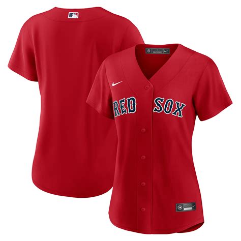 Boston Red Sox Nike Official Replica Alternate Jersey - Womens | Rebel ...