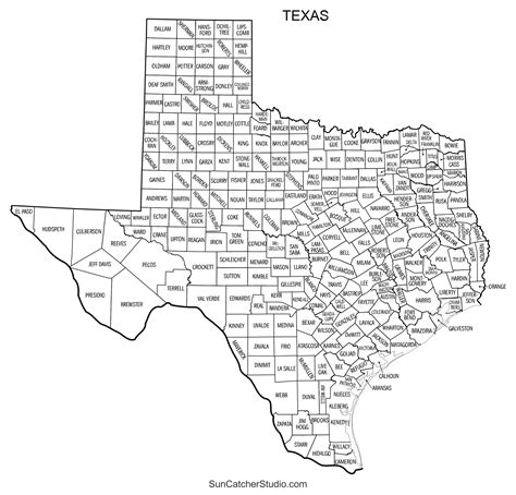 Printable Map Of Texas - Free Printable Map
