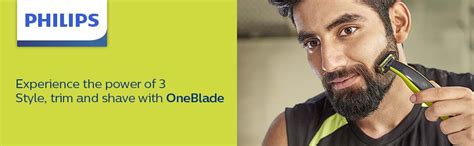 Philips QP2526/10 Cordless OneBlade Hybrid Trimmer and Shaver with 3 ...