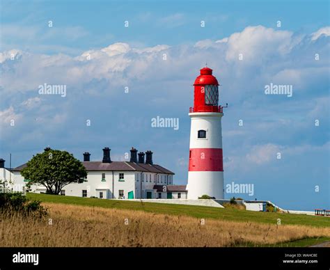 Souter Lighthouse in the village of Marsden, South Shields, Tyne & Wear ...