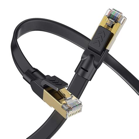Bstxnwen High Speed Flat Cat 8 Ethernet Cable - 10 ft India | Ubuy