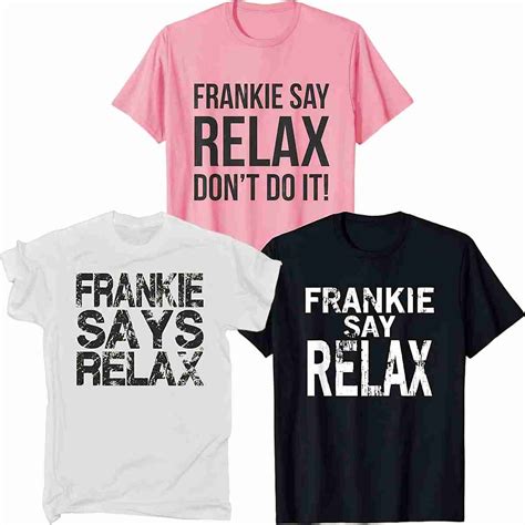 Frankie Says Relax T-shirts - 80s Heaven