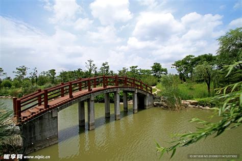 小桥流水摄影图__自然风景_旅游摄影_摄影图库_昵图网nipic.com