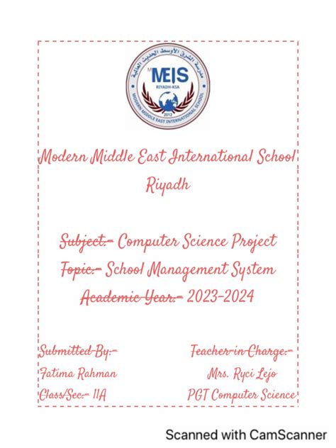 Image result for Computer Science a Level Project Examples