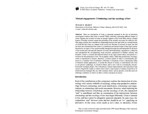 Criminology and So L - Notes - BBA.LLB(Hons.) - Studocu
