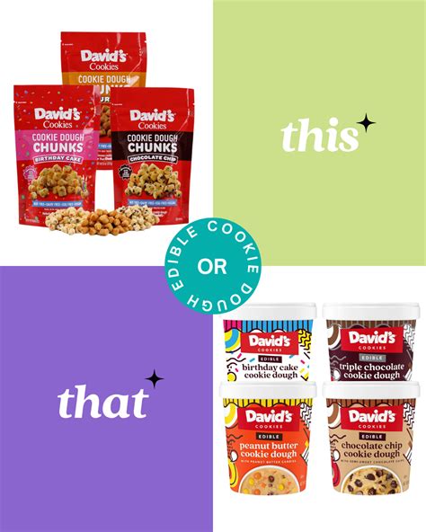 David's Cookies | This or That? Our NEW Edible Cookie Dough Edition ...