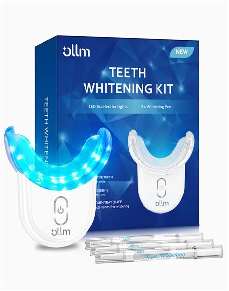 Professional Teeth Whitening Kit with Gel Pen & Strips - Hydrogen ...