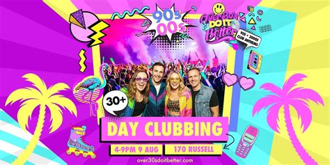 Melbourne Day Clubbing "Over 30s Do It Better" Launch Party (Free ...
