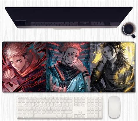 Buy Online JJK Yuji–Sukuna Trio 80×30 cm Extended Desk Mat. – Drakon ...