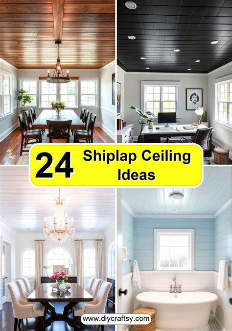 24 Shiplap Ceiling Ideas: Rustic Charm & Modern Flair
