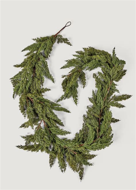 Deluxe Artificial Cedar Garland | Faux Holiday Garlands | Afloral