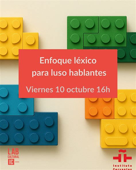 Enfoque léxico para lusohablantes, Instituto Cervantes de São Paulo ...