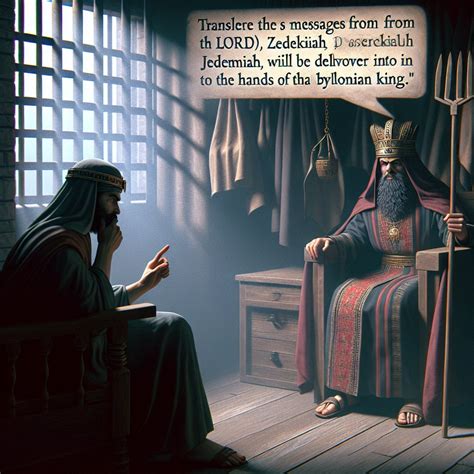 Jeremiah 37:17 Artwork | Bible Art
