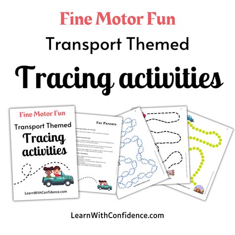 Transportation Fine Motor Activities 的图像结果