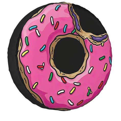 Crema Donut Spare Wheel Cover 4x4 SUV Doughnut Tire Protector - Walmart.com