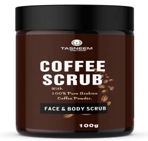 Tasneem Coffee Scrub - Exfoliating Body, Face, Hand, Foot Scrub ...