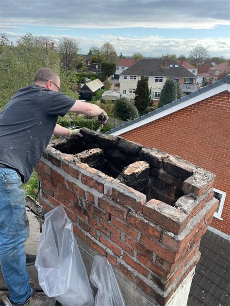 Image result for Removing Chimney Stack