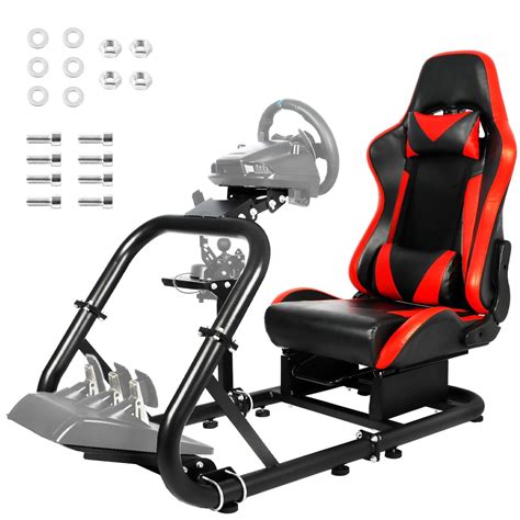 Marada Racing Simulator Cockpit Frame with Red Seat India | Ubuy