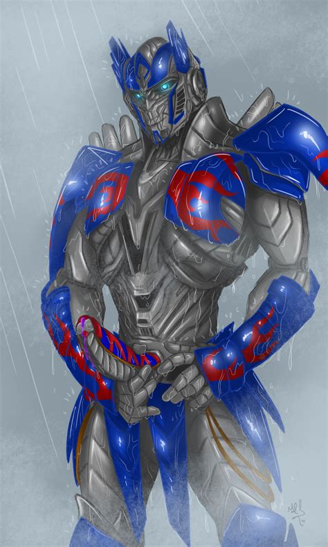 optimus prime from transformers by theparallelwall on tumblr : r/rule34gay
