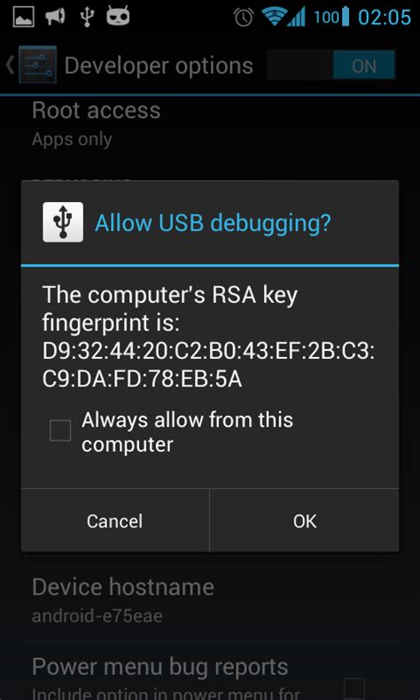 Android USB Error Message 的图像结果