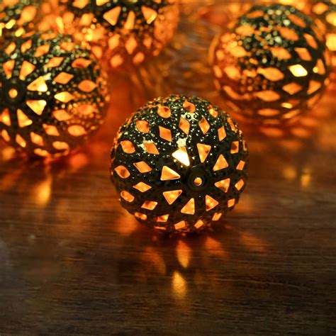 Decorative Crystal Ball Fairy Light 14Balls – Itsy Bitsy