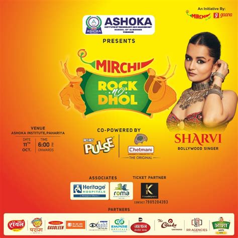 Mirchi Rock N Dhol, Ashoka Institute Of Technology And Management Water ...