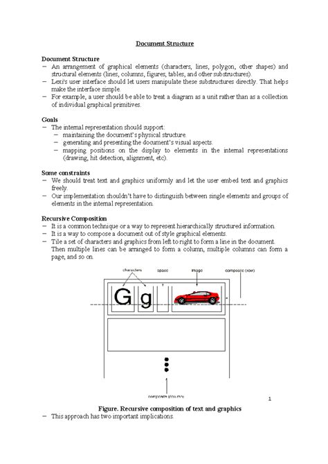 2.2 Document Structure - 1 Document Structure Document Structure An ...
