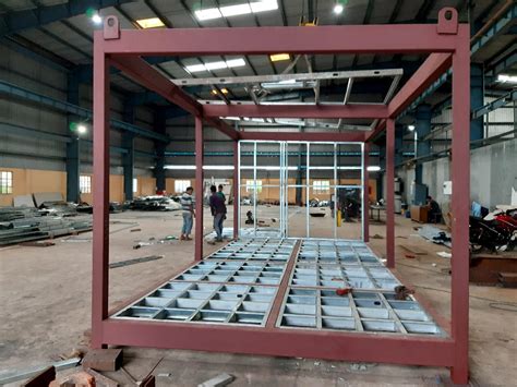 Light Gauge Steel Frame Structure, Container House || Sanganeria Steel