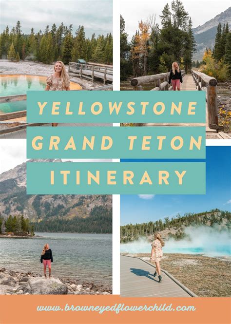 Yellowstone and grand teton itinerary – Artofit