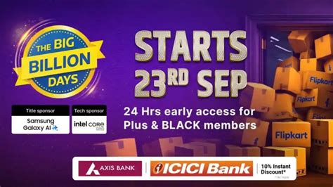 Flipkart Big Billion Days Sale 2025 To Begin Soon On THIS Day! Get ...