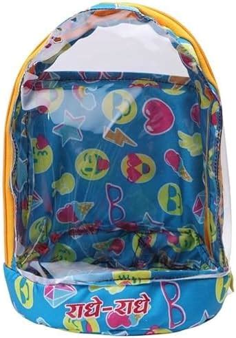 KRISHNPRIYA ENTERPRISE Laddu Gopal Travel Bag Emoji Print Handbag with ...