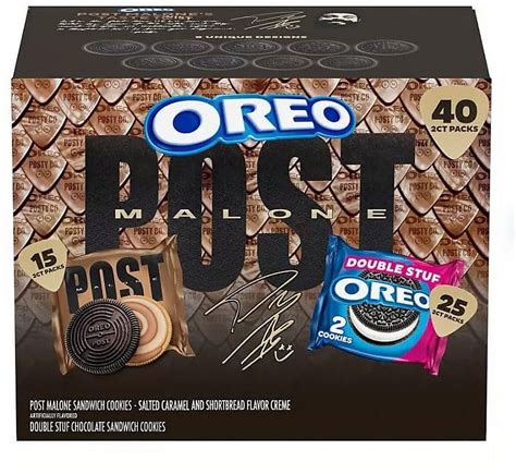 Oreo Post Malone Cookies Variety Pack - 40 Count - Walmart.com