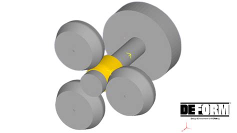 Tube Flow Forming Simulation 的图像结果