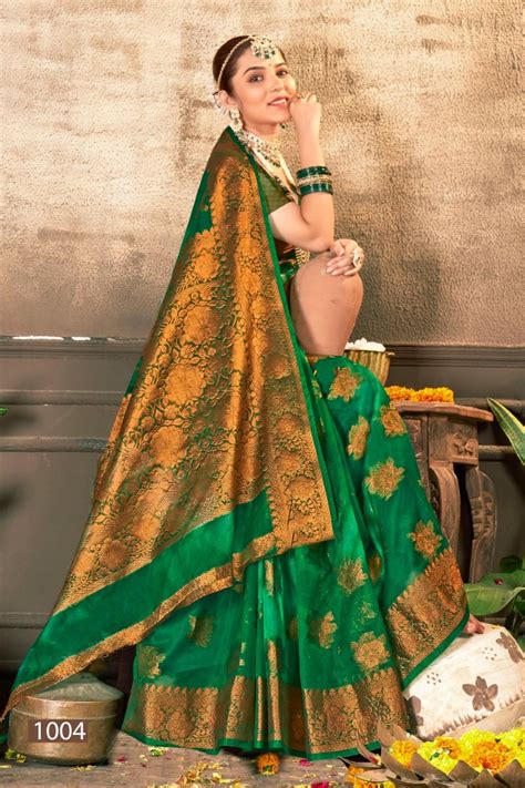 Saroj Kashish Soft Khadi Organza Sarees Collectin