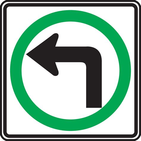 Turn Left Sign 的图像结果