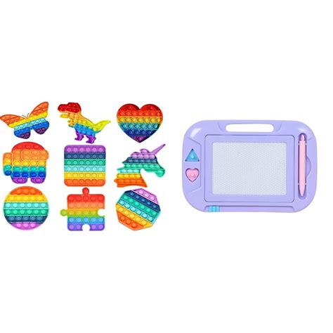 VGRASSP Pop It Fidget Sensory Toys, Pack of 1 - Color as Per Stock ...