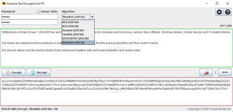 Paranoia File Encryption & Text Encryption Pro Code 的图像结果