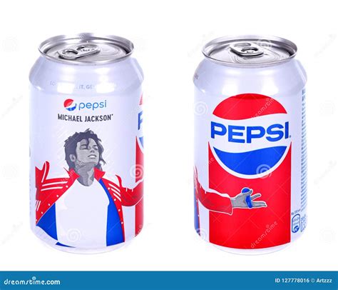 Pepsi Michael Jackson Edition Editorial Photo - Image of fizzy ...