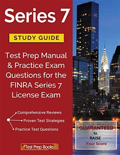 Series 7 Study Guide: Test Prep Manual & Practice Exam Questions for ...